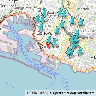 Mappa Via Nino Bixio, 16128 Genova GE, Italia (1.0925)