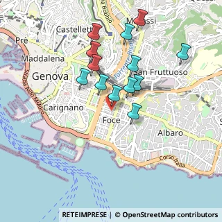 Mappa , 16129 Genova GE, Italia (0.85077)
