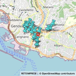 Mappa , 16129 Genova GE, Italia (0.6415)