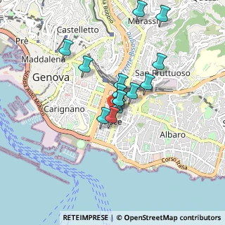 Mappa , 16129 Genova GE, Italia (0.68357)