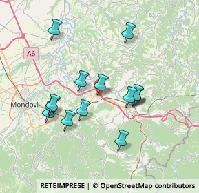 Mappa Via Nazionale, 12076 Lesegno CN, Italia (6.76214)