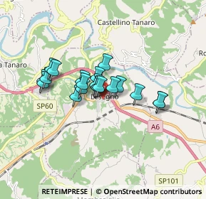 Mappa Via Nazionale, 12076 Lesegno CN, Italia (1.216)