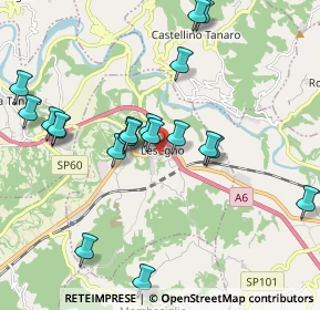 Mappa Via Nazionale, 12076 Lesegno CN, Italia (2.0735)