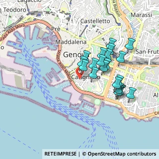 Mappa Via Rivoli, 16128 Genova GE, Italia (0.822)