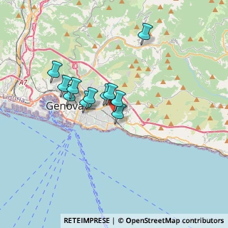 Mappa Via Isonzo, 16147 Genova GE, Italia (2.70273)