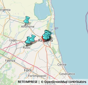 Mappa Viale A. Palladio, 48124 Ravenna RA, Italia (5.85727)