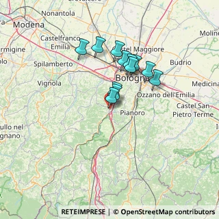 Mappa Via dell'Industria, 40037 Sasso Marconi BO, Italia (10.9475)