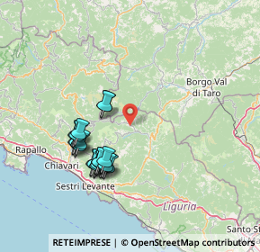 Mappa Via Cà del Bravo, 19028 Varese ligure SP, Italia (14.235)