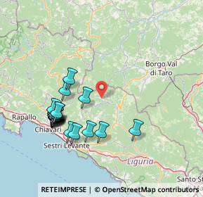 Mappa Via Cà del Bravo, 19028 Varese ligure SP, Italia (16.09)