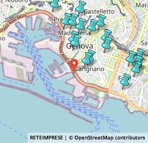 Mappa Corso Maurizio Quadrio, 16123 Genova GE, Italia (1.1965)