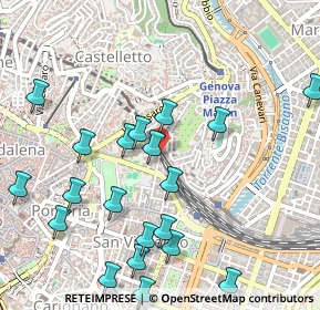 Mappa Via Gropallo, 16122 Genova GE, Italia (0.607)