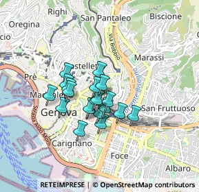 Mappa Via Gropallo, 16122 Genova GE, Italia (0.586)