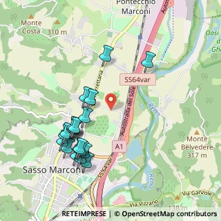 Mappa Via Maranina, 40037 Sasso Marconi BO, Italia (1.0605)