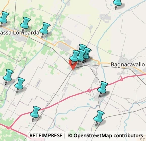 Mappa Via Provinciale Felisio, 48022 Lugo RA, Italia (4.65867)