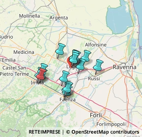 Mappa Via Provinciale Felisio, 48022 Lugo RA, Italia (9.05563)