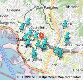 Mappa Via S. Bartolomeo degli Armeni, 16122 Genova GE, Italia (0.8425)