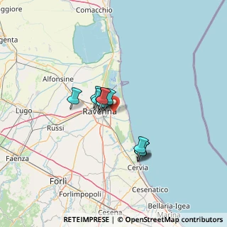 Mappa Via D. Cambellotti, 48121 Porto Fuori RA, Italia (9.32417)