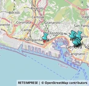 Mappa Sopraelevata Aldo Moro, 16149 Genova GE, Italia (2.45667)