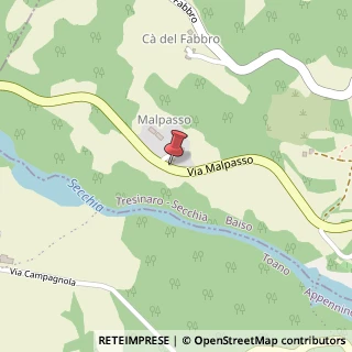 Mappa Via Malpasso, 17/2, 42032 Baiso, Reggio nell'Emilia (Emilia Romagna)