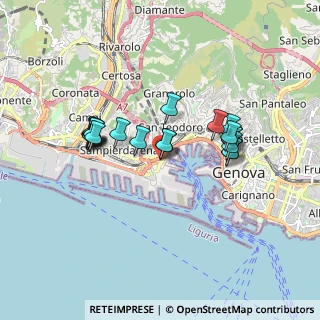 Mappa A7 Milano - Genova, 16149 Genova GE, Italia (1.5545)