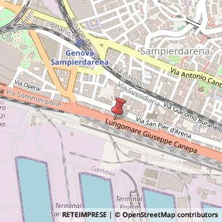 Mappa Piazza della Dogana, 2R, 16149 Genova, Genova (Liguria)