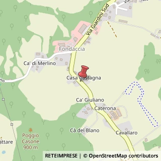 Mappa Via Giardini sud, 3020, 41028 Pavullo nel Frignano, Modena (Emilia Romagna)