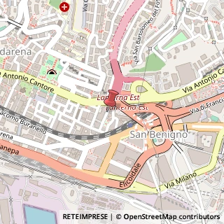 Mappa Via Giacomo Pedemonte, 16/6, 16149 Genova, Genova (Liguria)