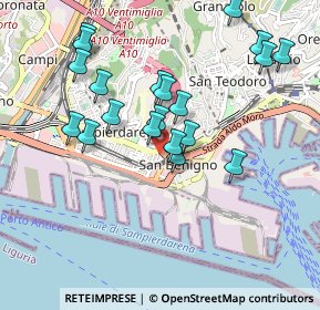 Mappa Via Carpaneto, 16149 Genova GE, Italia (0.93)