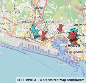 Mappa Via Carpaneto, 16149 Genova GE, Italia (2.0905)