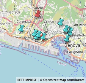 Mappa Via Carpaneto, 16149 Genova GE, Italia (1.66769)