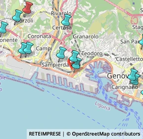 Mappa Via Carpaneto, 16149 Genova GE, Italia (2.78231)