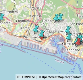 Mappa Via Carpaneto, 16149 Genova GE, Italia (2.65083)