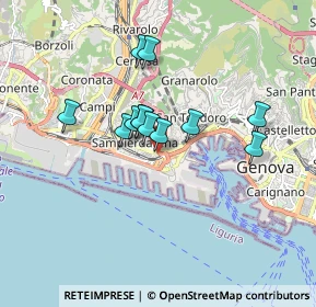 Mappa Via Carpaneto, 16149 Genova GE, Italia (1.30417)