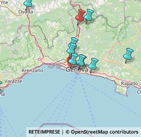 Mappa Via Privata Chiesa delle Grazie, 16149 Genova GE, Italia (14.68818)