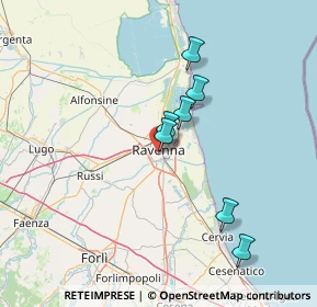 Mappa Via Castel San Pietro, 48121 Ravenna RA, Italia (29.77273)