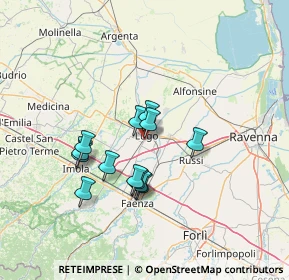 Mappa Via Attilio Pratella, 48022 Lugo RA, Italia (11.42538)