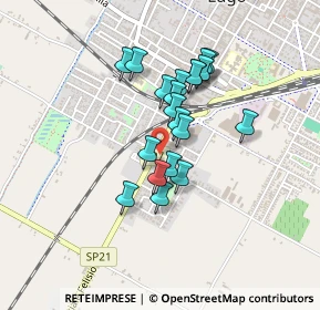 Mappa Via Cesare Ruina, 48022 Lugo RA, Italia (0.336)