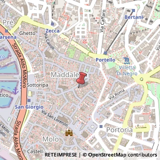 Mappa Via Luccoli, 13, 16123 Genova, Genova (Liguria)