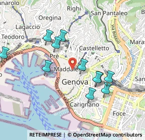Mappa Via dei Macelli di Soziglia, 16123 Genova GE, Italia (0.92545)