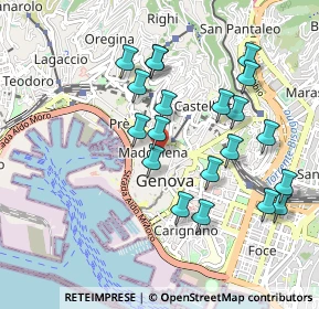 Mappa Rosso, 16123 Genova GE, Italia (0.9385)