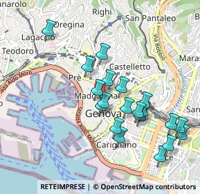 Mappa Rosso, 16123 Genova GE, Italia (0.942)