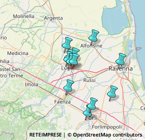 Mappa Via Prov.le Cotignola, 48022 Lugo RA, Italia (10.75417)