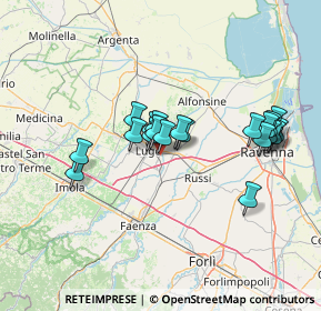 Mappa Via Prov.le Cotignola, 48022 Lugo RA, Italia (12.4475)