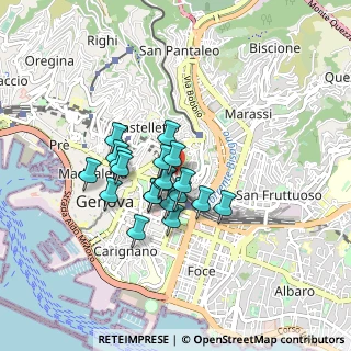Mappa Via Felice Romani, 16122 Genova GE, Italia (0.6225)