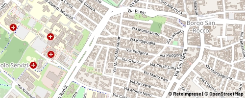Mappa Ravenna