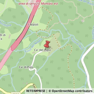 Mappa Il Lago Case Sparse, 11, 54027 Pontremoli, Massa-Carrara (Toscana)