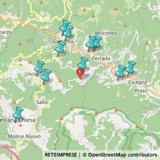 Mappa Località Aveno, 16030 Tribogna GE, Italia (2.14273)