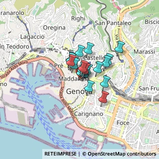 Mappa Piazza del Ferro, 16123 Genova GE, Italia (0.4395)