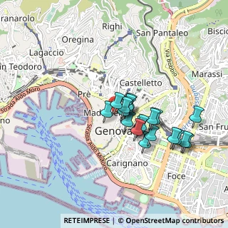 Mappa Piazza Luccoli, 16123 Genova GE, Italia (0.7105)