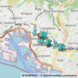 Mappa Via Luccoli, 16123 Genova GE, Italia (0.62688)